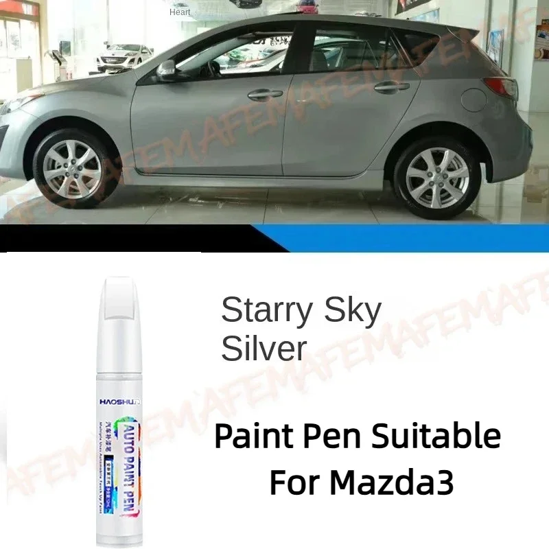 Car Touch Up Paint Pen Scratch Repair Scratch Remover Wax Paint Care No color difference For Mazda 3 Modified Pieces Mazda3 Star