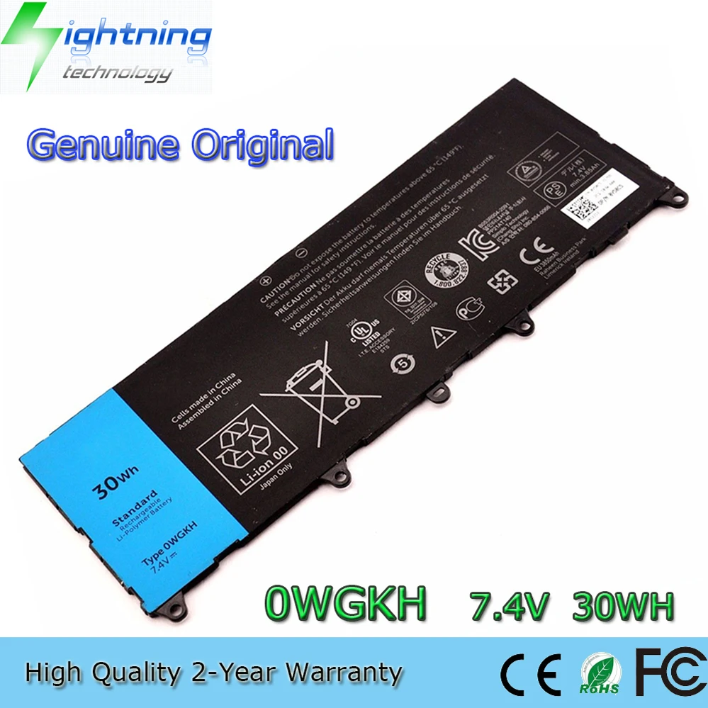 

0WGKH 7.4V 30Wh Laptop Battery for Dell latitude 11 Latitude 10 ste2 H91MK Y50C5 OWGKH etc