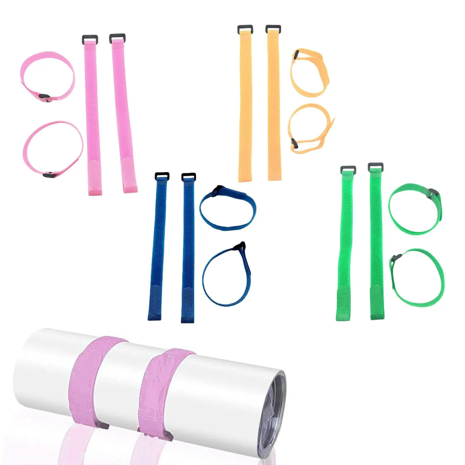 Sublimation Tumbler Paper Holder Reusable Multipurpose Sublimation Blank Water Bottle Holders Securing Straps Reducing Ghosting