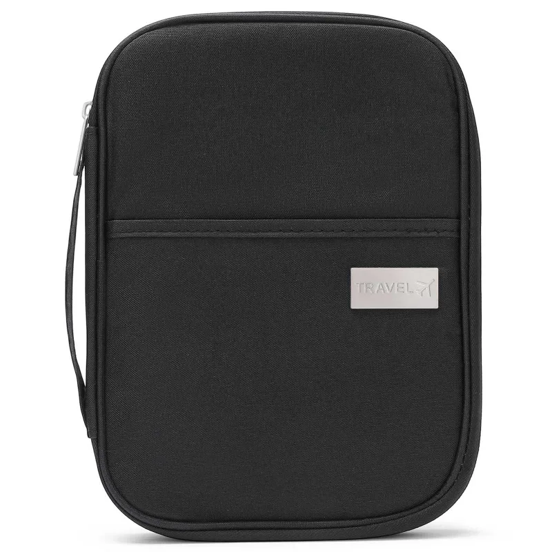 For Business Trips Document Passport Organizer Bag Portable Travel Passport Holder Wallet Multi-Functional ID Wallet Card Case