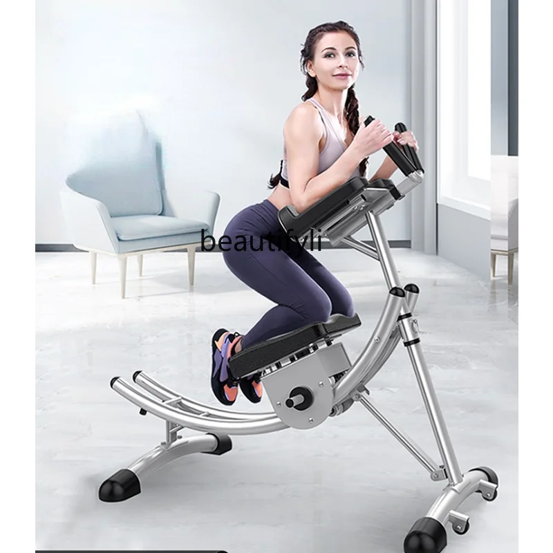 Belly Rolling Machine Waist Beauty Abdominal Muscle Fitness Equipment Home Belly Reduction Exercise Training AB Rocket