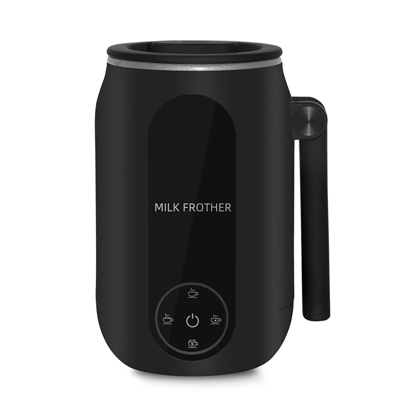 Electric Automatic Milk Frother 250ML Capacity 4 in 1 Cold Foam Maker Coffee Steamer Hot Chocolate Maker