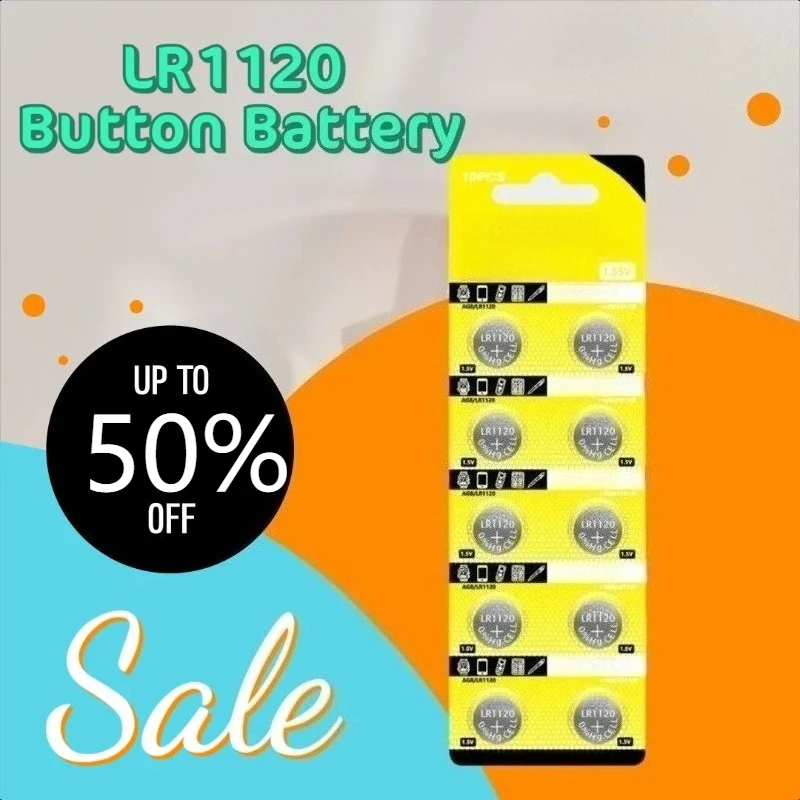 

LR1120 Button Battery 391A Alkaline Button Cell