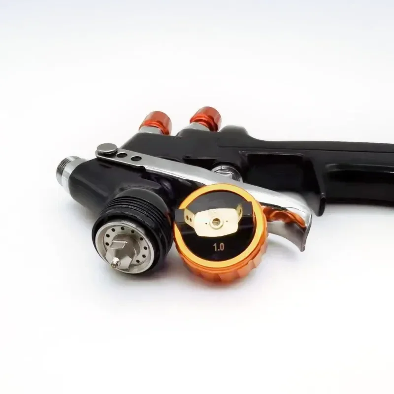 MiNi 1.2MM Spray Gun 1.0MM Nozzle Kit With Adapter 250CC Plastic Cup Repair Gun Car Painting Airbrush For Painting Car Gun