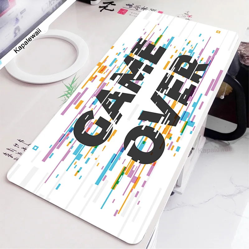 Nette Kawaii Tastatur Matte Gaming Schreibtisch Matten XXL Maus Pad Gamer Teppich Deskpad Gaming Run für Office Home Große Computer mousepads