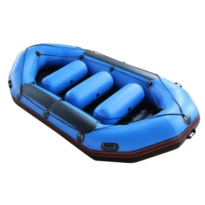 1.2mm Pvc or Hypalon Inflatable Rubber Life Raft Rafting Boat