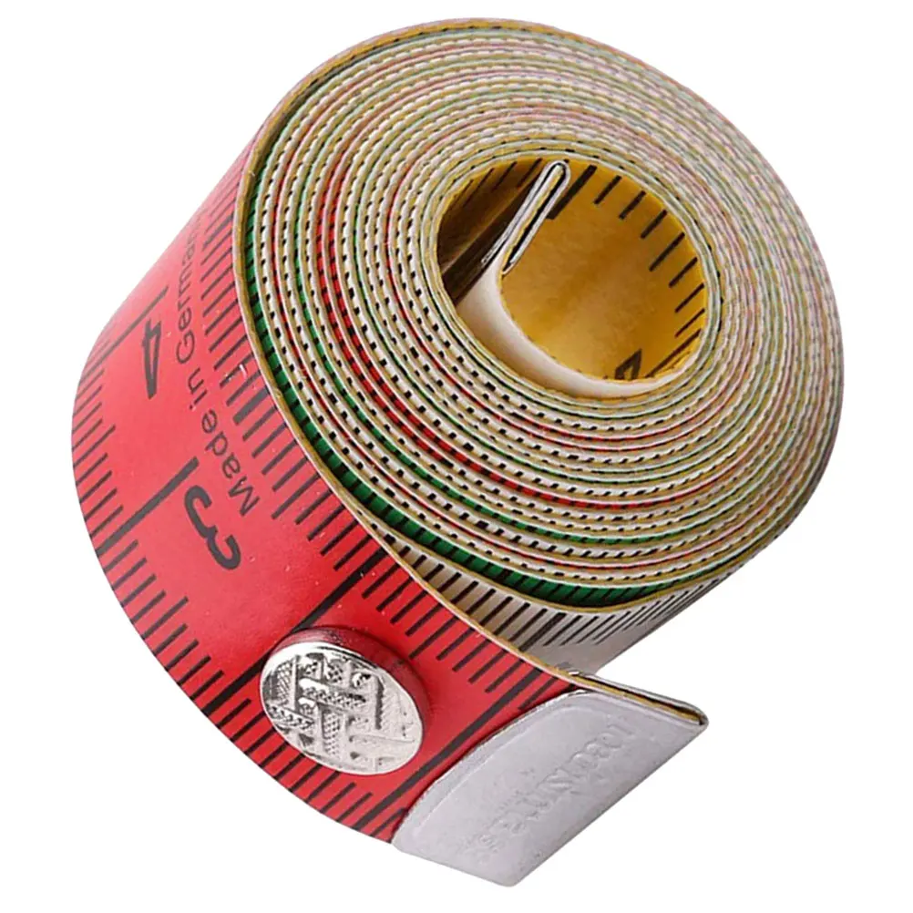 

Colorful Snap Tape Measure Flexible Body Measuring Tape Portable Sewing Measuring Tool Lightweight Sewing Thread Set