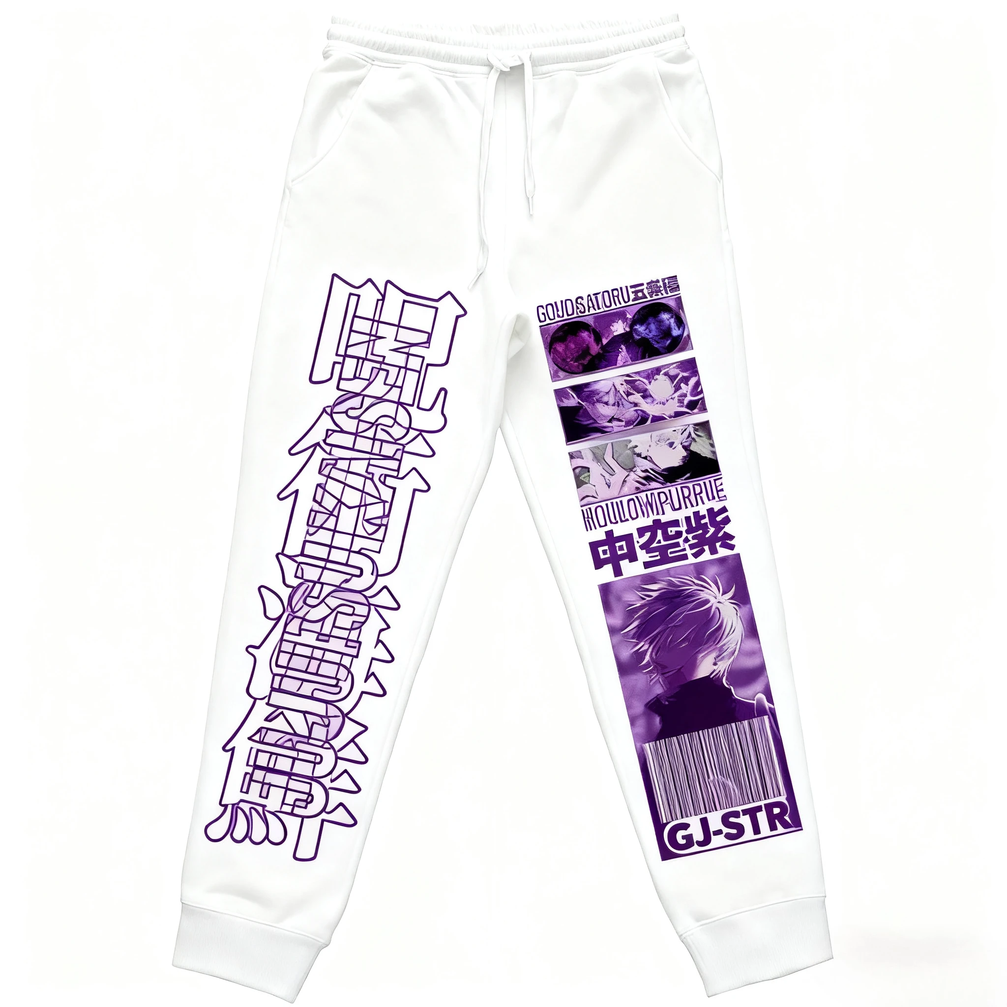 Jujutsu Kaisen Gojo Satoru أنيمي الرجال النساء Sweatpants الشارع الشهير سراويل تقليدية القطن عداء ببطء بنطلون الهيب هوب العصرية الخريف Y2k