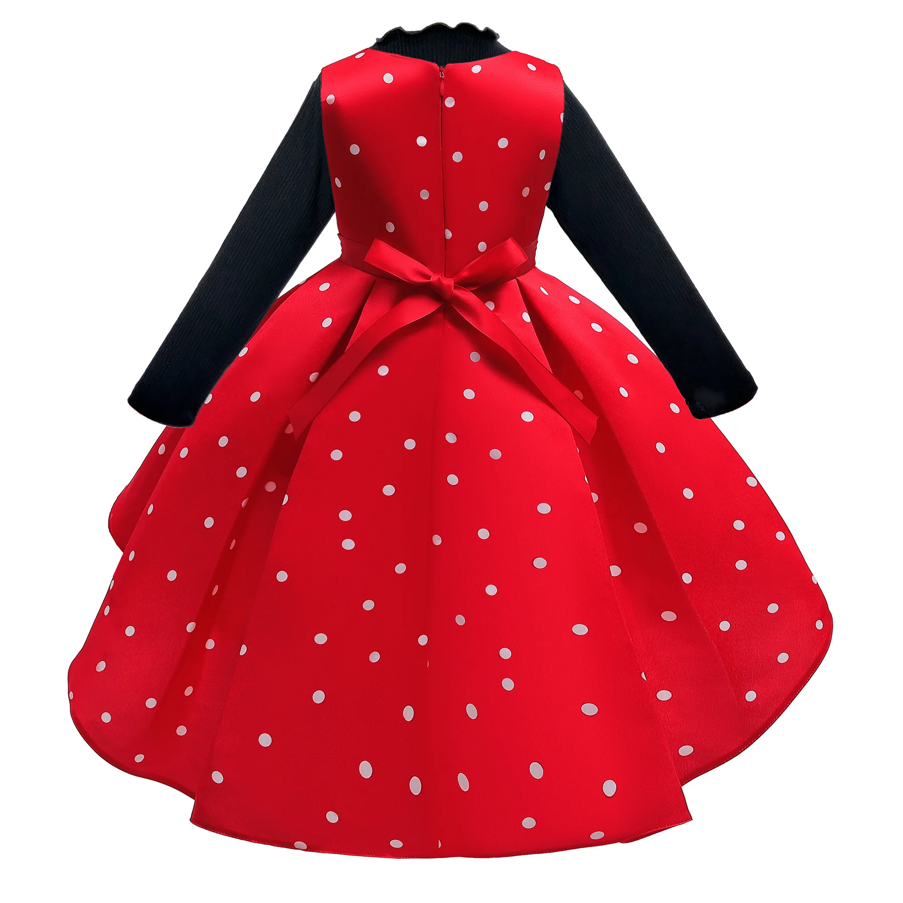 Christmas Girls Minnie Mickey Mouse Cos Dress Kids Cartoon Costume Toddler Children Party Birthday Ballet Princess Wedding Dress