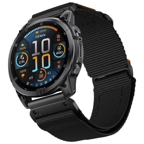 Imagen 2 del producto Correa magnética de nailon de 22/26mm para Garmin Fenix 8 7X 7 Pro 6/Instinct 3 2X/Tactix 8 7/Forerunner 970 965, pulsera de repuesto