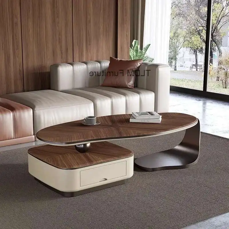 

Nordic Trendy Coffee Table Design Unique Italian Aesthetic Coffee Tables Storage Mesa De Centro Sala Living Room Furniture