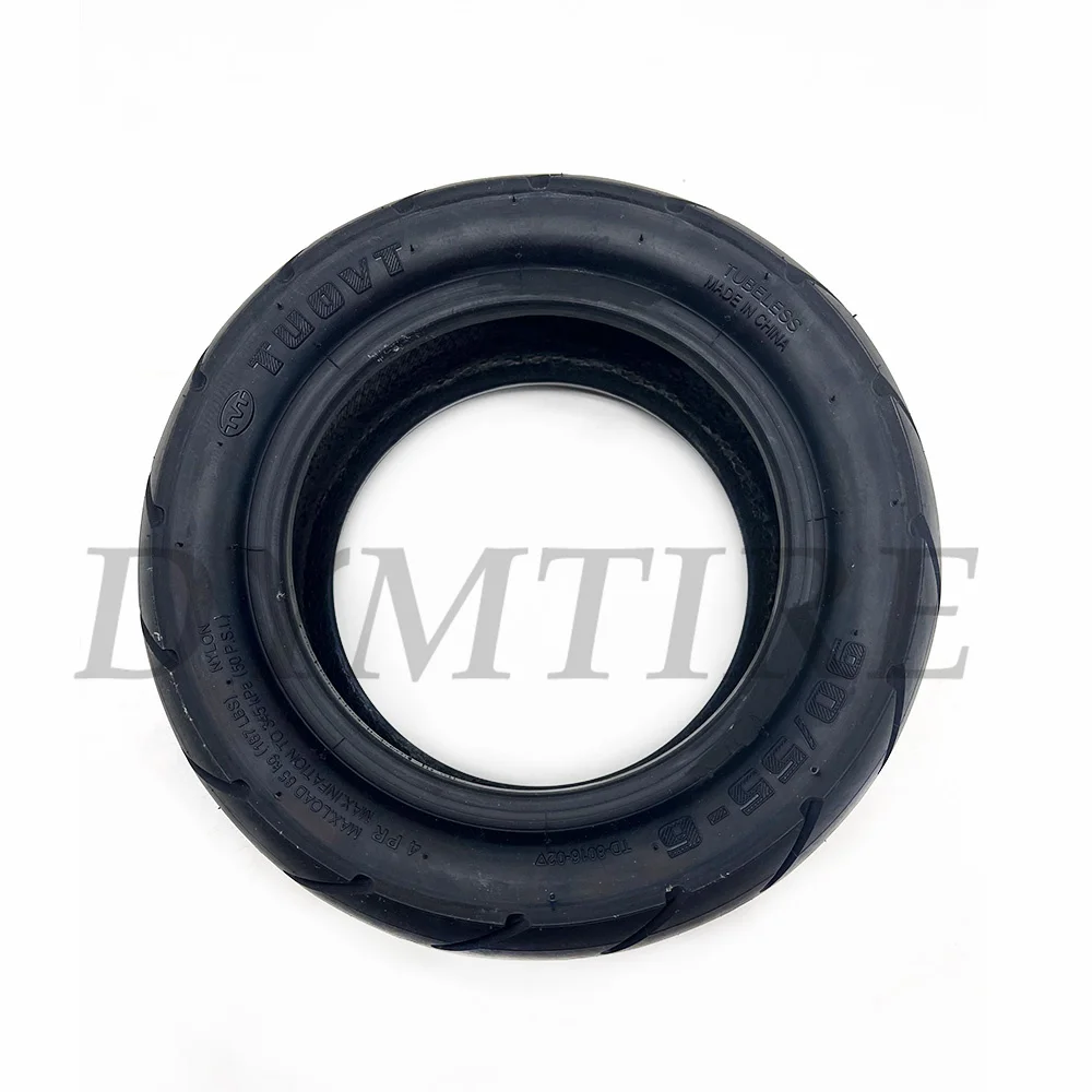 90/55-6 Tubeless Tire for Electric Scooter 10 Inch 10X3.0 80/60-6 Widened Wear-Resistant Anti-Skid Vacuum Tyre