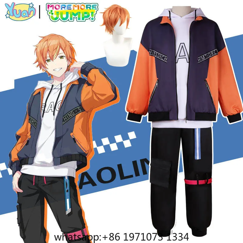 3RD Shinonome Akito Costume Uniform Anime vbs Colorful Stage Cosplay Wig Anniversary Vivid BAD SQUAD Outfits for Men