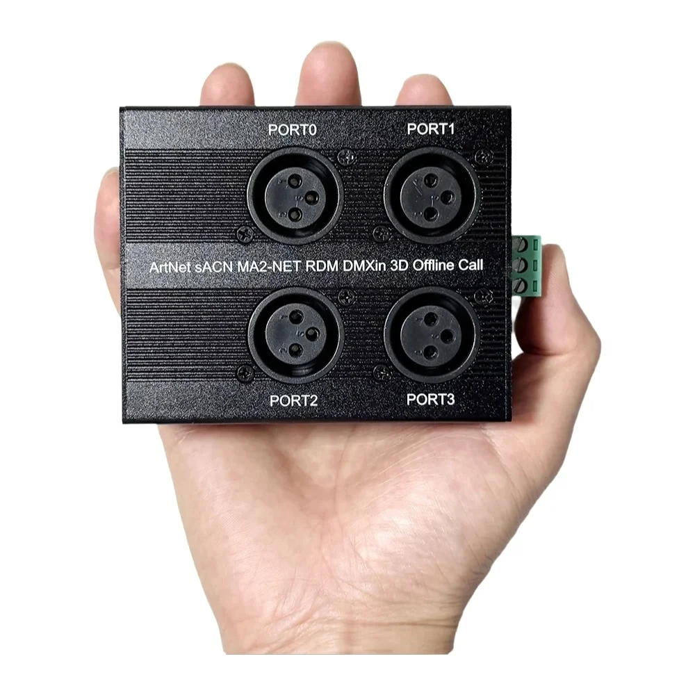 MA2 & MA3 ARTNET/SACN Super Stage Light Controller SL04 DMX512 Built-in 54 Kinds of RGB Effects