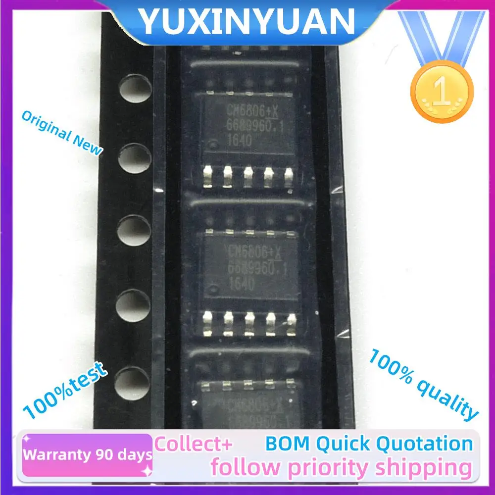1PCS  CM6806 + X  CM6806 SOP10 CM6806+ NEW in stock 100%TEst