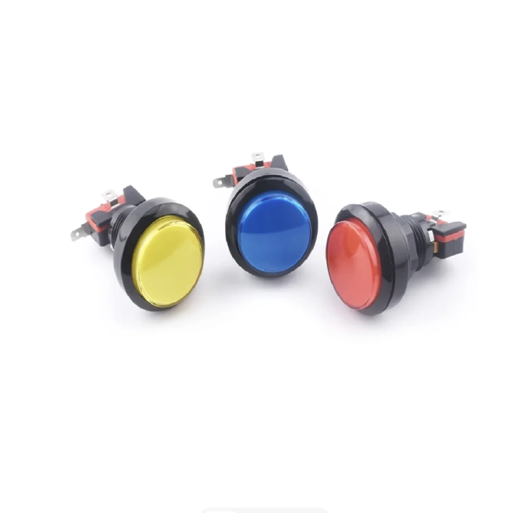 45mm round Button Switch for Automatic Car Wash Self-Service Water Vending Machine Game Machine Parking System DC12V