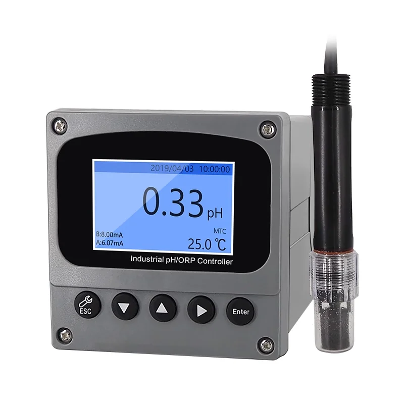 

Online pH meter, industrial online pH controller, tester, sensor, electrode probe, ORP detector, acidity meter