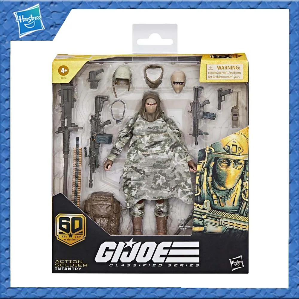 

Original Hasbro G.i. Joe Classified Soldier Infantry 60Th Anniversary Action Figure Model Toy