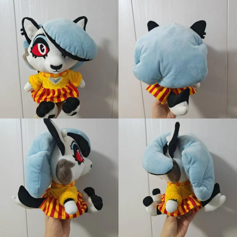 

Hazbin Hotel Evil Boss Loona Angel Plush-Like Texture Dolls Cartoon Stuffed Toys Peluche 25cm Party Anime Ornament Holiday Gift