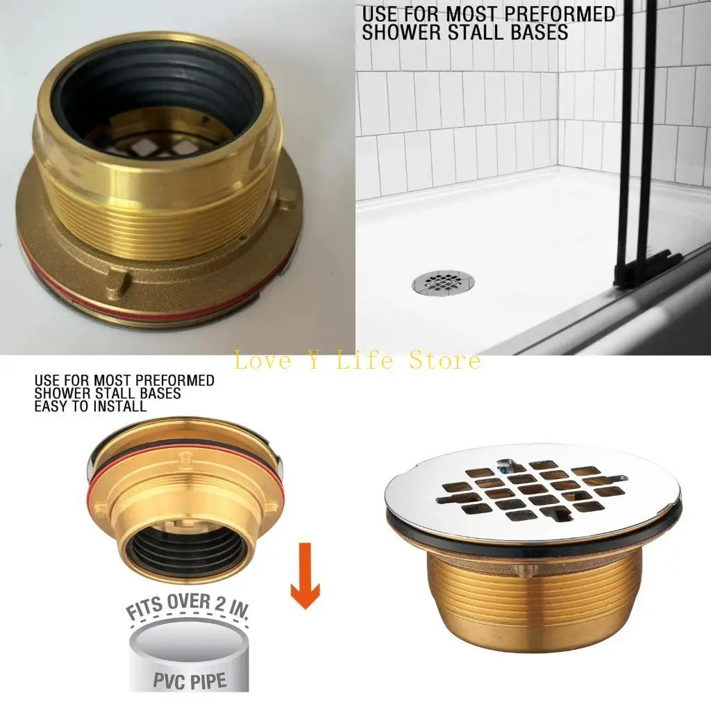 

L74C Multipurpose Odor Resistant Shower Drain Accessory for Kitchens Supplies and Bathrooms with Easy Installation Designs