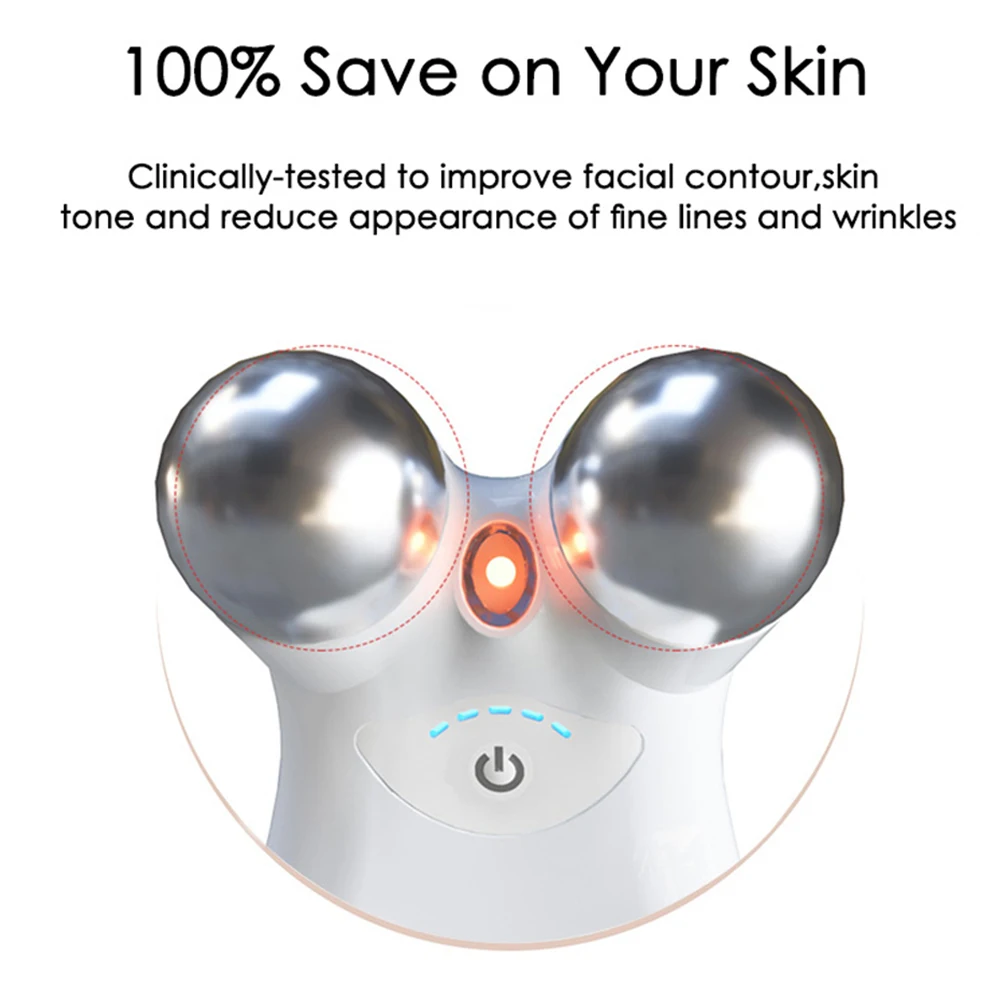 Micro-current USB MINI Facial Massager 5 Energy Muscle Frequency Current Face Lifting Beauty Instrument Facial Toning Device
