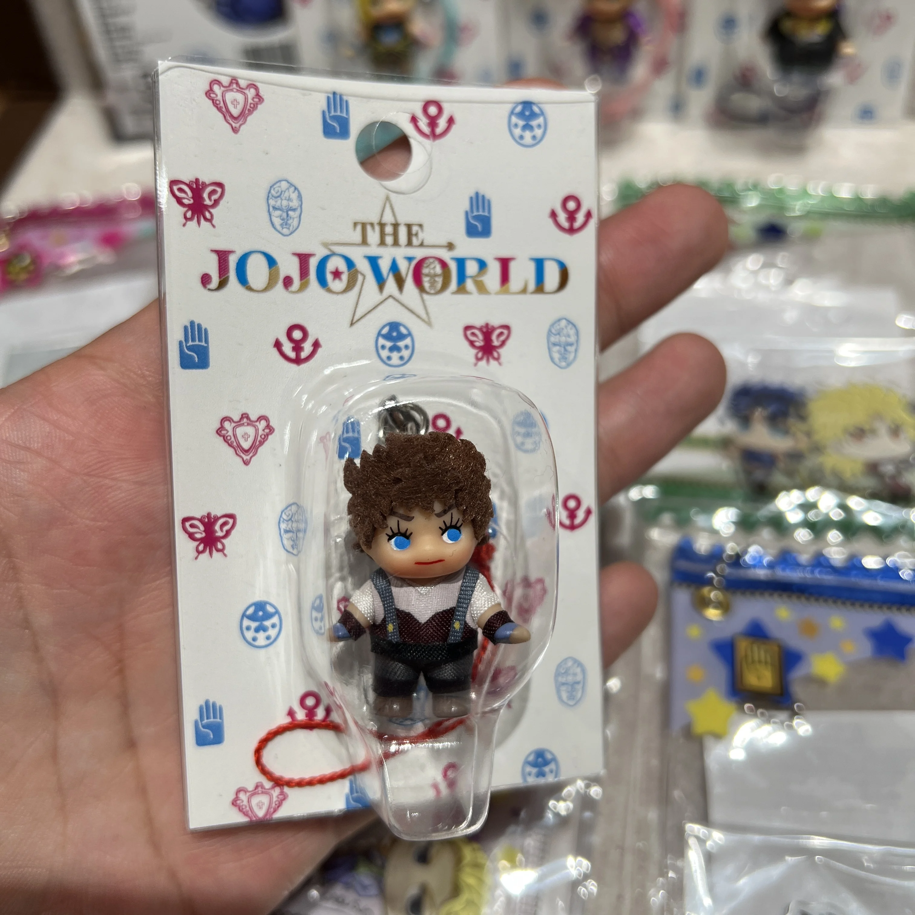 اليابان جوجو تشوبي المشتركة الطرفية حقيبة العلامة التجارية Jworld جوجو مغامرة رائعة موضة الاتجاه لعبة قلادة تحصيل