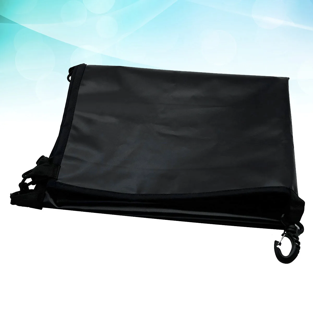 

Sturdy Kayak Cover 70x45cm for Boat Car Backyard Storage Protects Against Built-Up Sun Rain Damage with Adjustable Bungee Cords