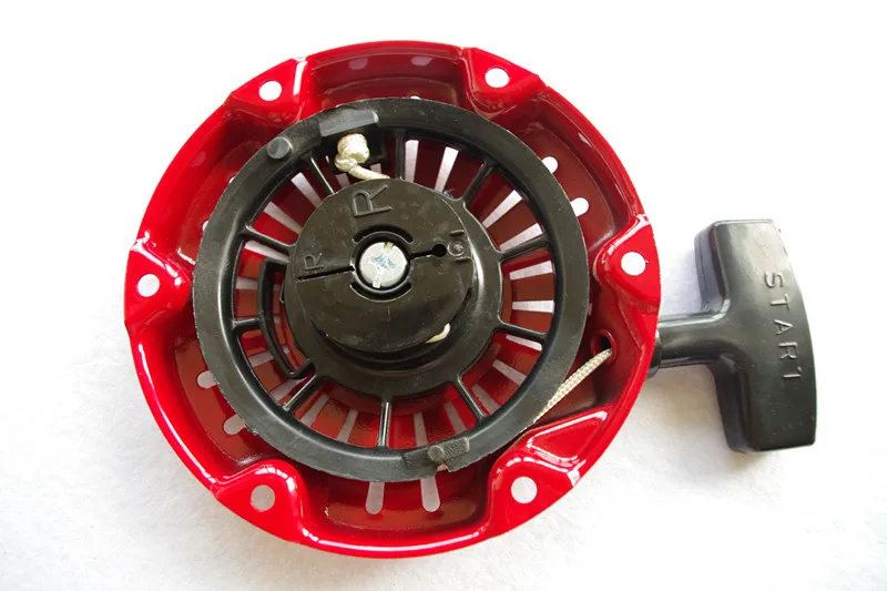 Manual Puller Starter Recoil Rope Wheel Assembly For Gx100 Gx100U Motor Rammer Tamper Jack Jump Engine
