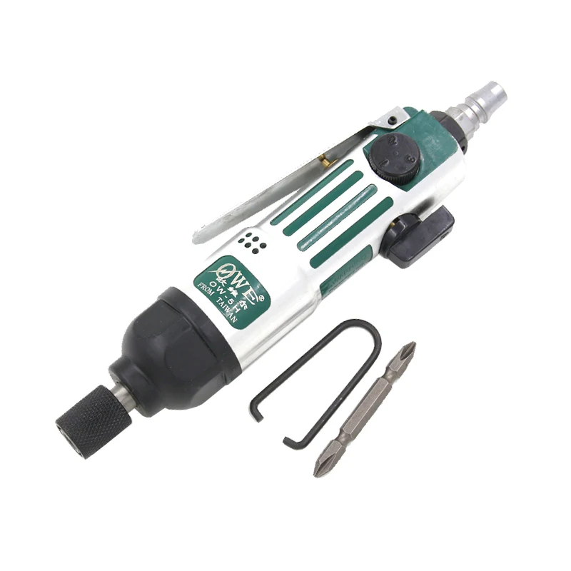 Pneumatic screwdriver/pneumatic driver/screw batch/straight handle air batch/straight type pneumatic driver