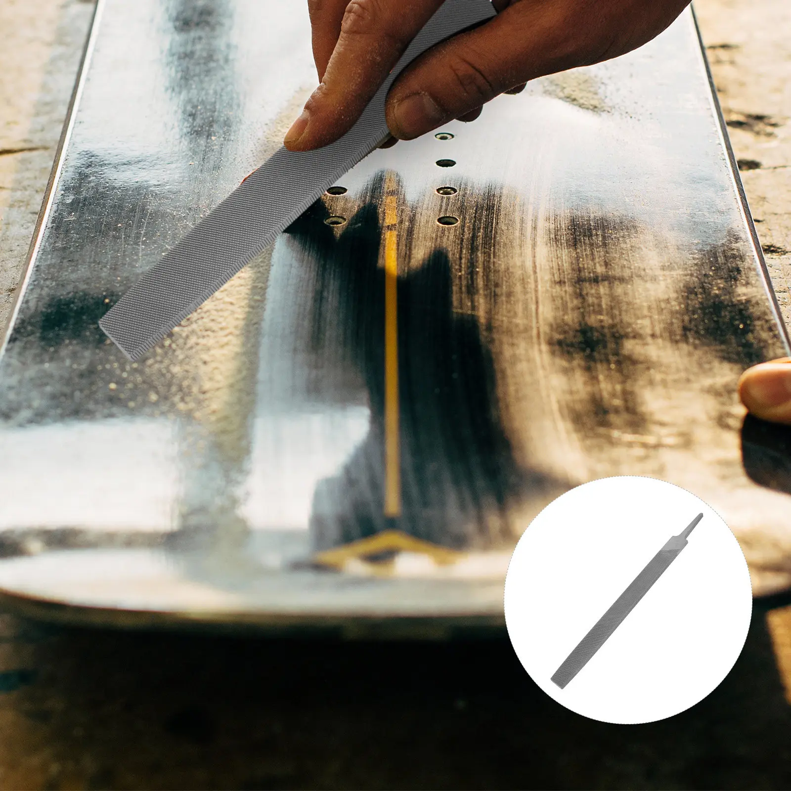 

Набор для заточки края сноуборда 8 дюймов: портативный инструмент для ухода за сноубордом и лыжами, незаменимый комплект для подготовки к катанию