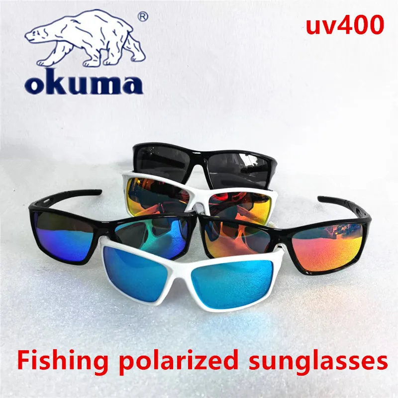 

okumaНовые высококачественные поляризационные очки UV400 подходят для использования на открытом воздухе и на рыбалке. Велоспорт Играйте фотографию. Защита глаз