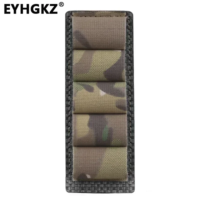 

EYHGKZ Hanging Magazine Pouch 5 Rounds Hunting CS Shooting Molle System Paintball Accessories Waist Bag Outdoor Sports Equipment