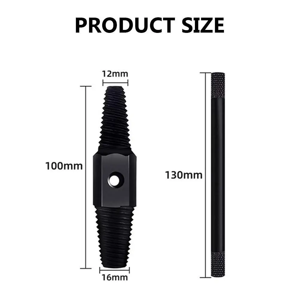 Double-Head Tap Faucet Valve Screw Extractor Set Damaged Broken Wire Water Pipe Bolt Remover Multipurpose Home Tools