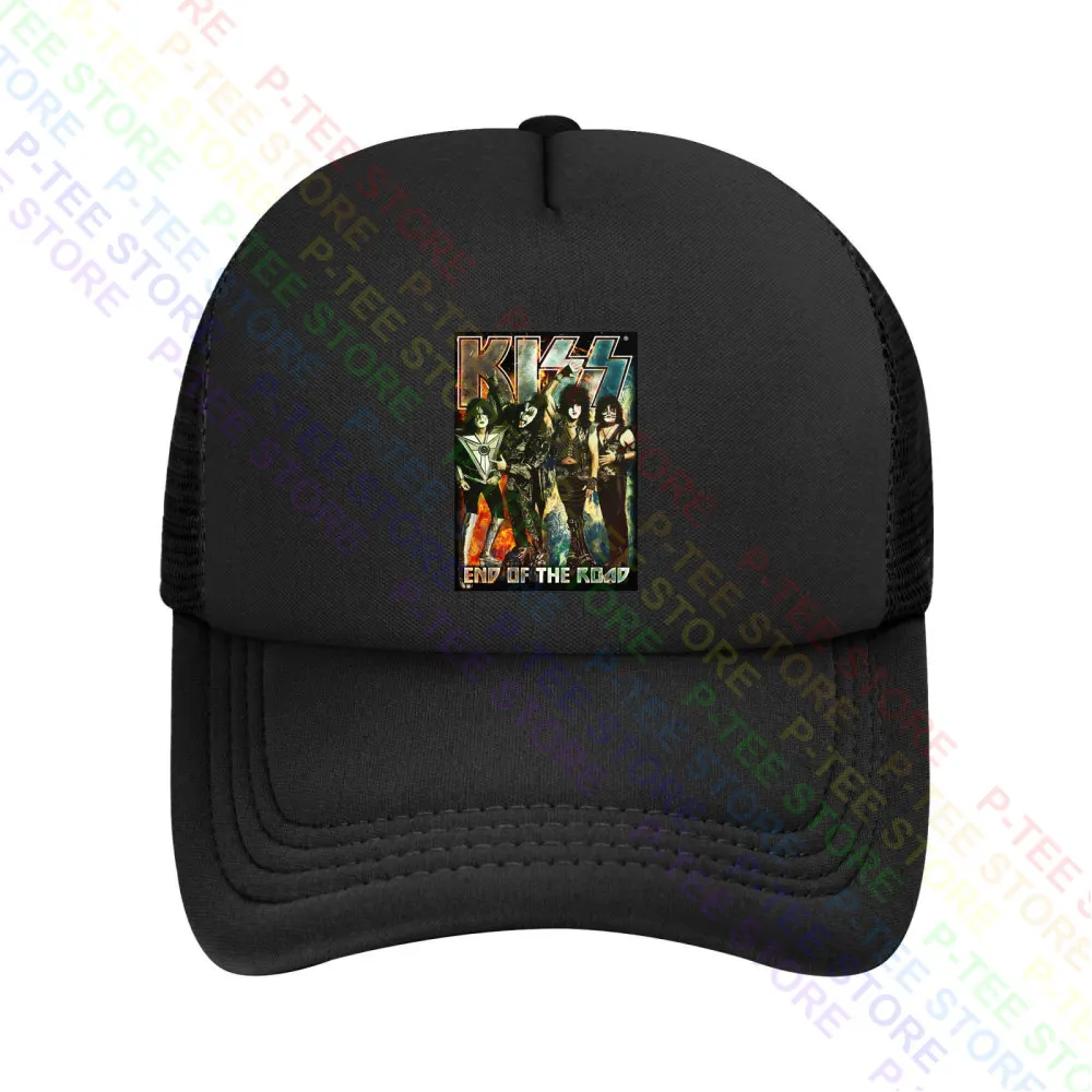 

Rare Items Kiss End Of The Road Tour 2019 With Tour Date Baseball Cap Snapback Caps Knitted Bucket Hat