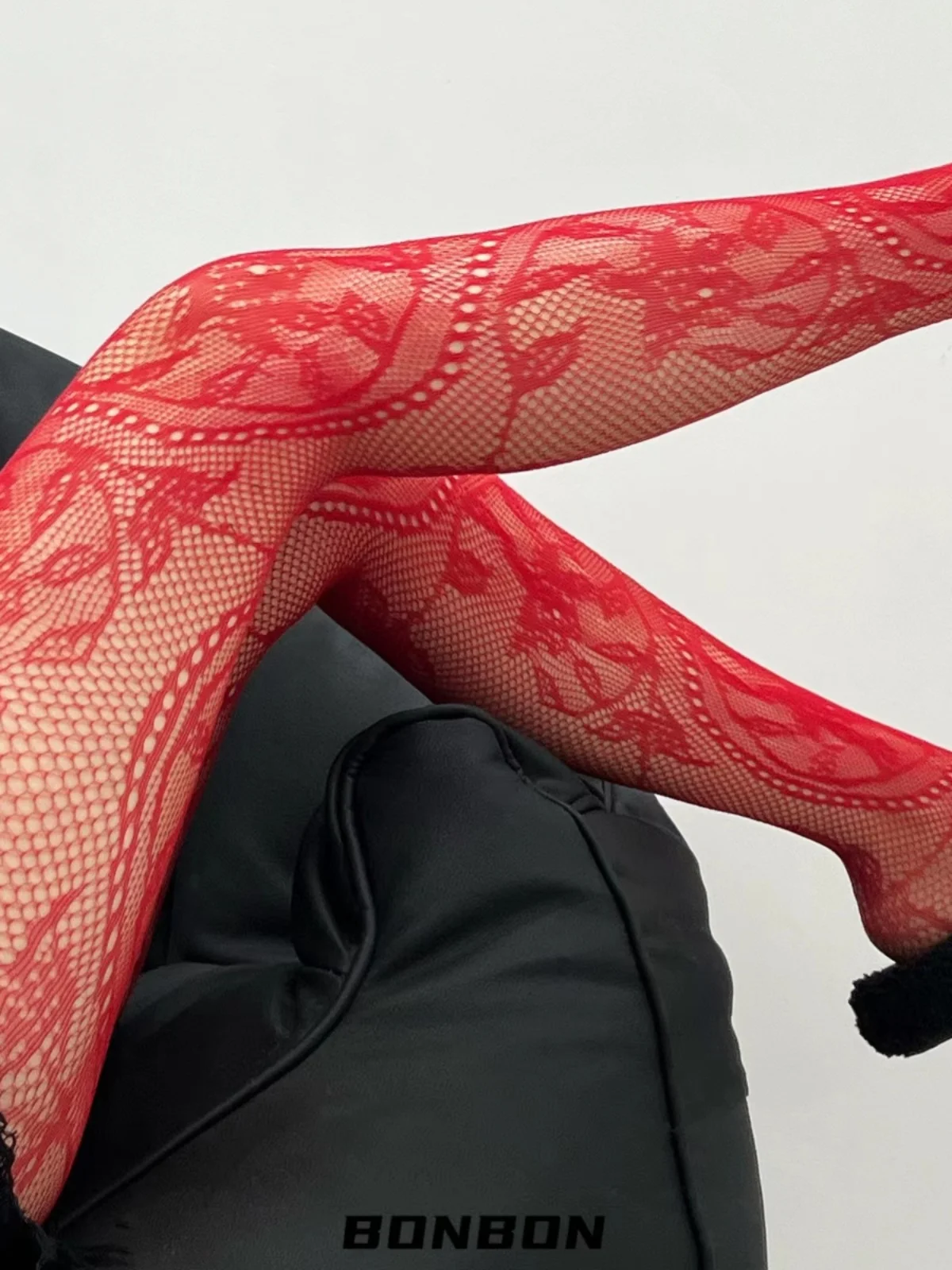

Women's Pantyhose Mesh Colorful Irregular Pattern Embroidered Wisteria Floral Long Stockings Non-Snagging Leg Shaping All-Season