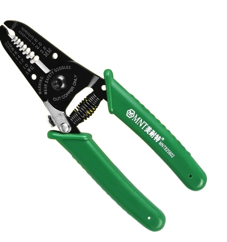 

Инструмент для зачистки проводов MNT891201B, многофункциональный электрический резак для тонких отверстий с изогнутой ручкой, 7,5 дюйма