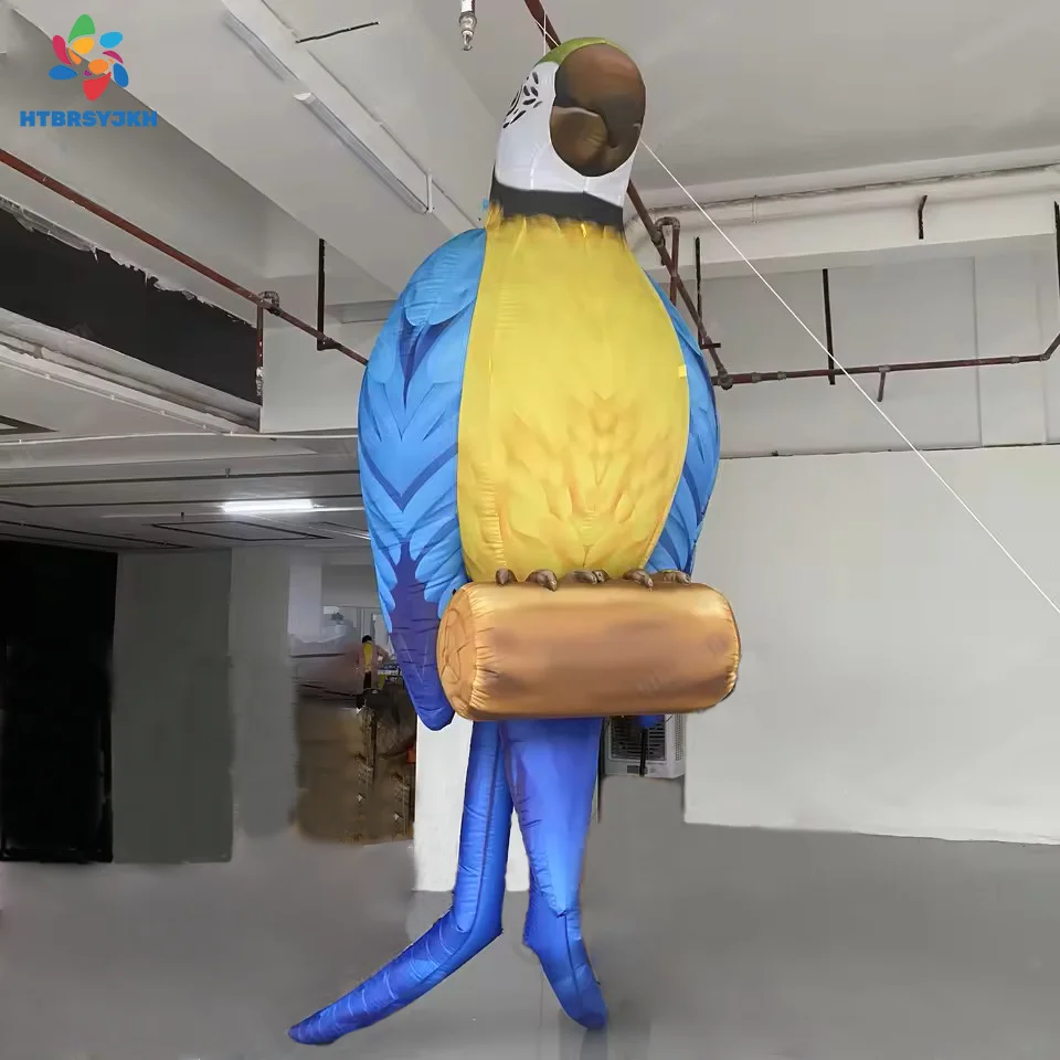 นกแก้วเป่าลมยักษ์สูง 3 ม./4 ม. สำหรับโฆษณา