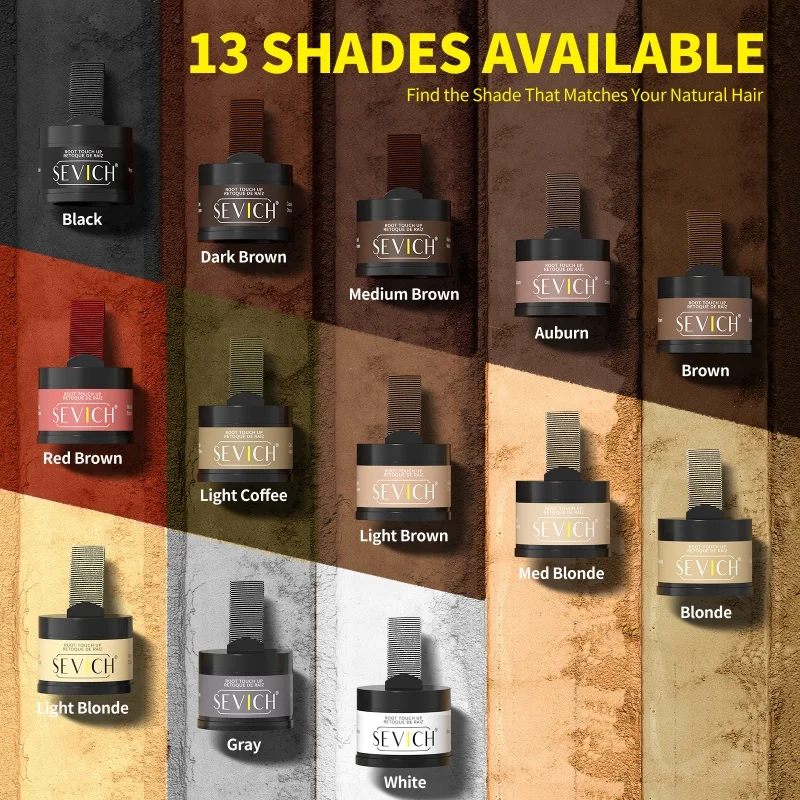 مسحوق خط الشعر، مسحوق الظل الكنتوري، مسحوق الجذر الذي يعمل باللمس، طبيعي فوري مقاوم للماء، تغطية خافي عيوب البشرة #5