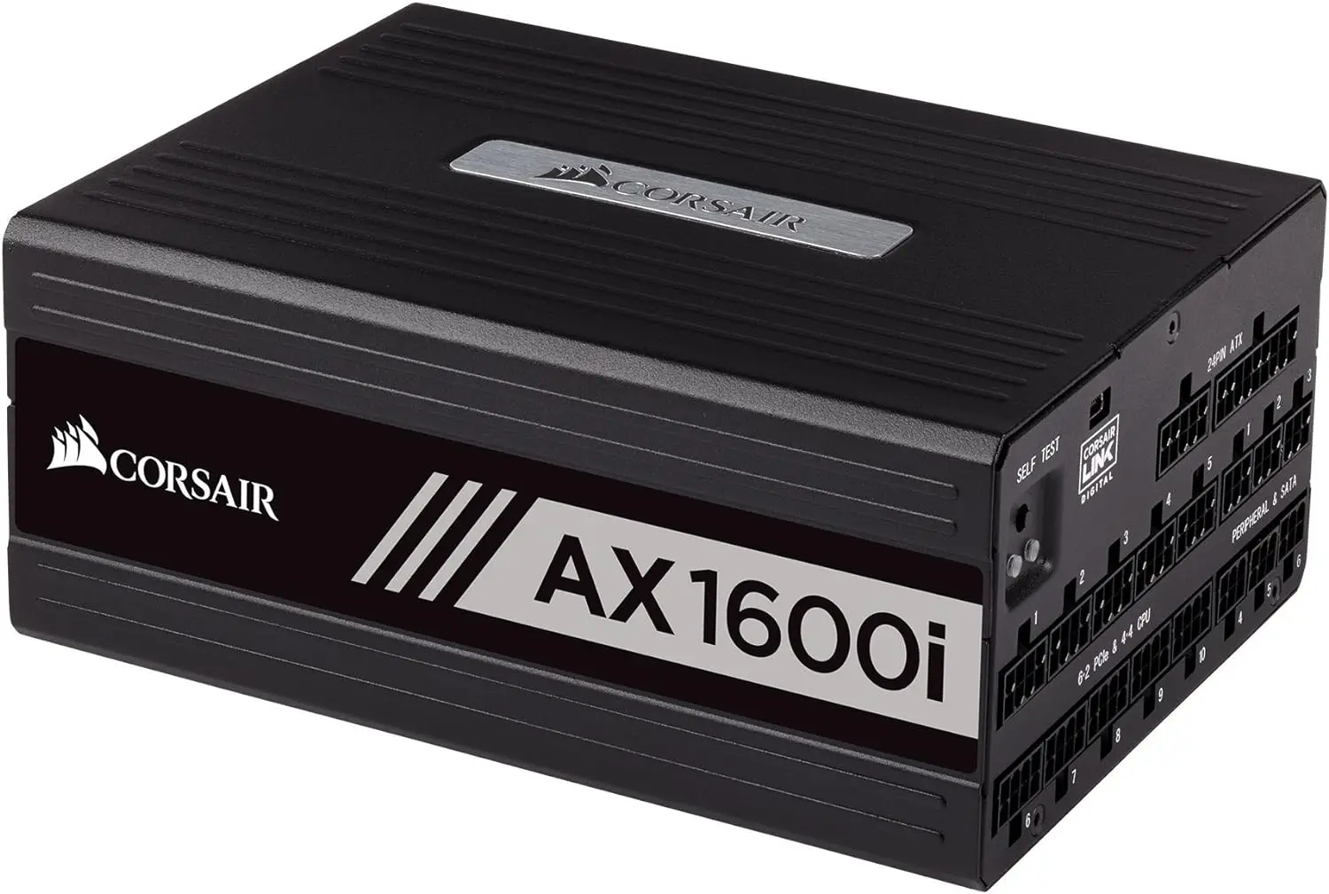 Corsair AXi Series AX1600i 1600 Watt 80+ Titanium Certified Fully Modular-Digital Power Supply