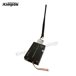 1.2Ghz 5W Wireless Video Transmitter and Receiver with 4 Channels Securirty Image Sender