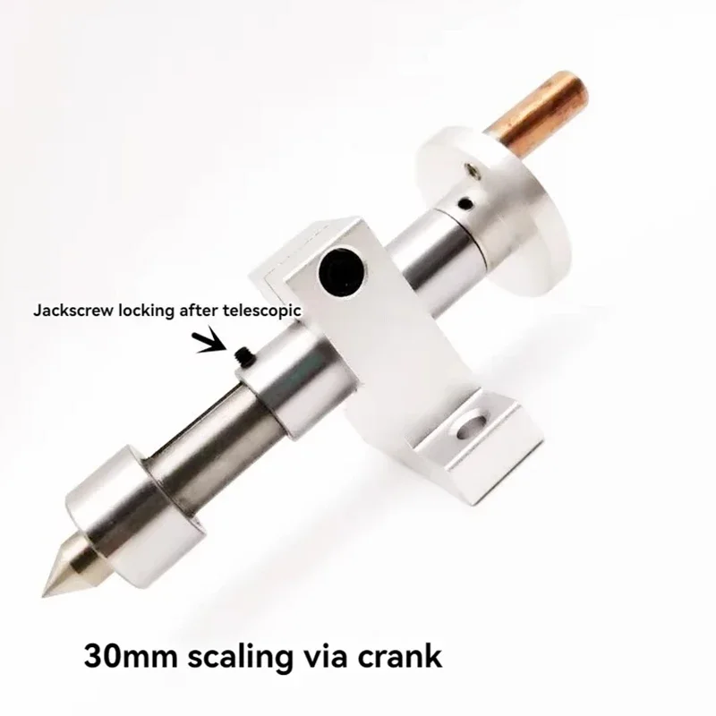 Upgrade Bead Lathe Accessories Lathe Fixed Tail Seat Woodworking Lathe Center Turning Thimble DIY Plum Thimble Tail Seat