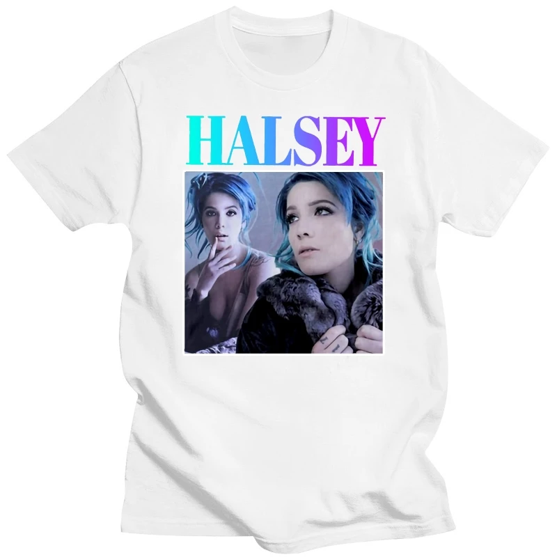 Halsey 90 Vintage Unisex Black Tshirt