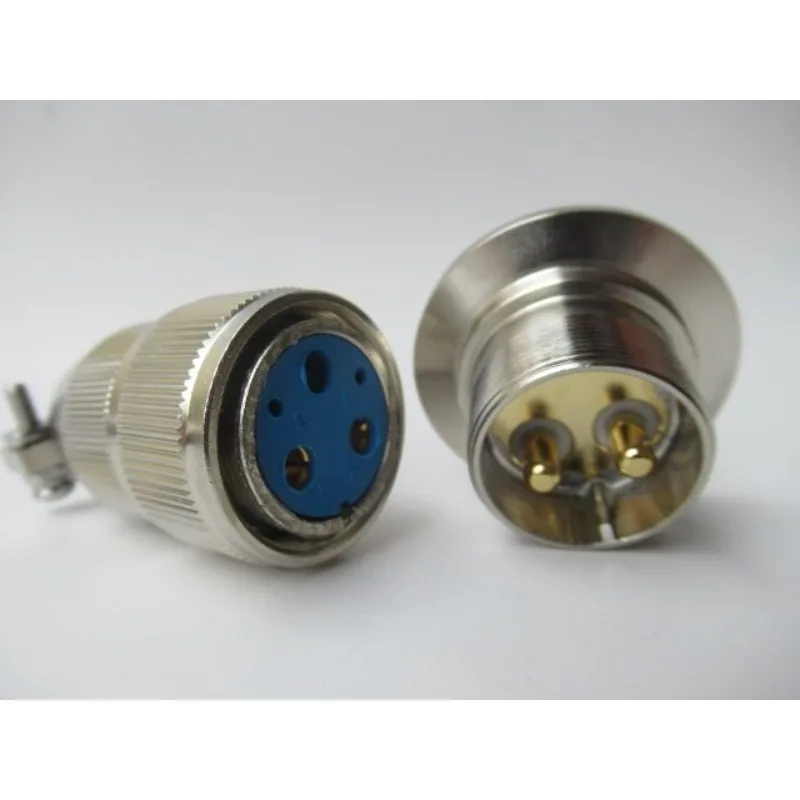 Air Sealed Aviation Plug Vacuum Glass Sintered KF F-lange Quick Install Seal Connector (1pcs)