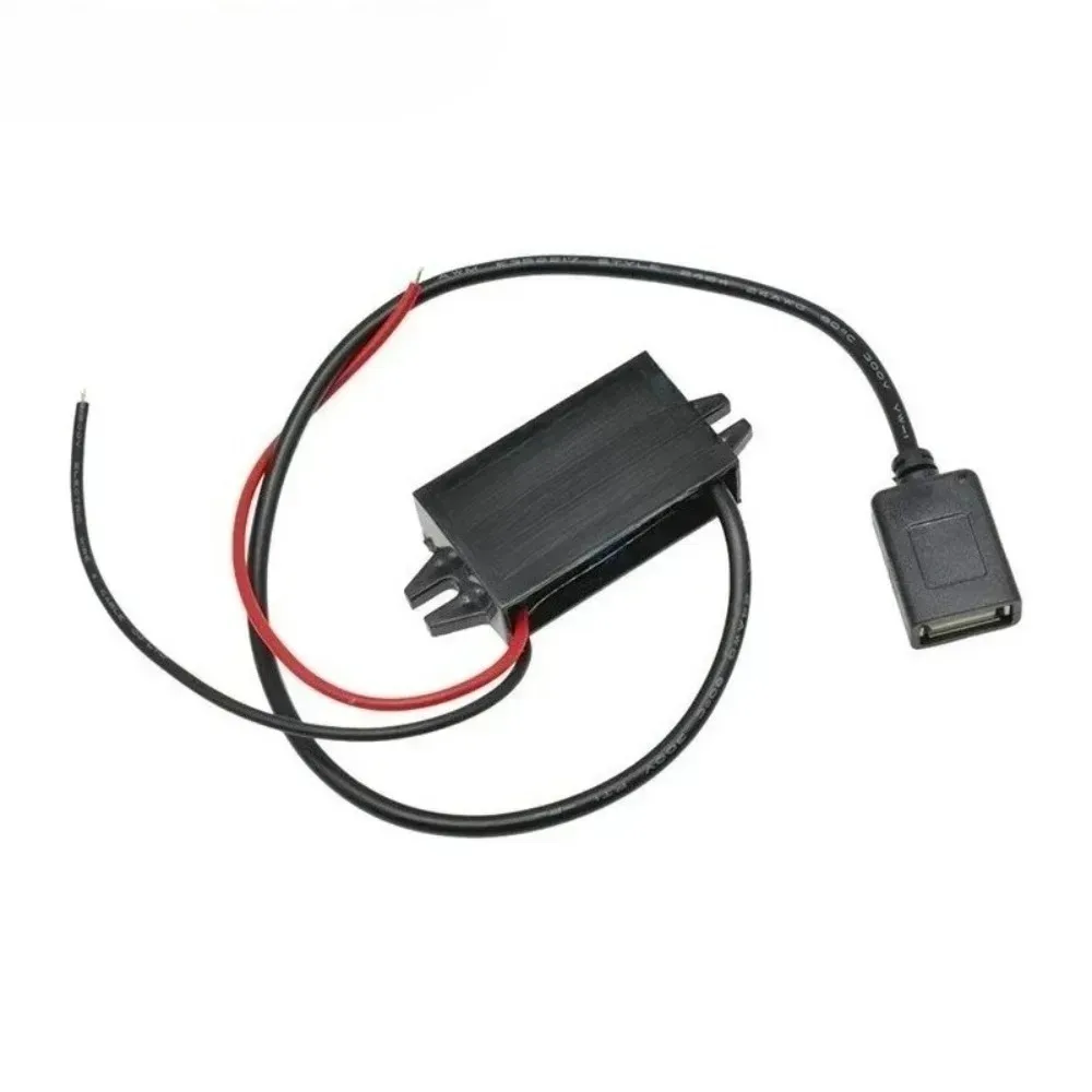 12V24V to 5V 3A Power Supply Module  Male Female USB Adapter Mini USB Micro USB Adapter DC-DC Step Down Buck Converter for Car