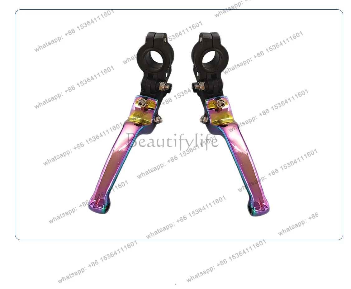 LX off-road motorcycle modified second-generation long colorful anti-drop handle cross-border