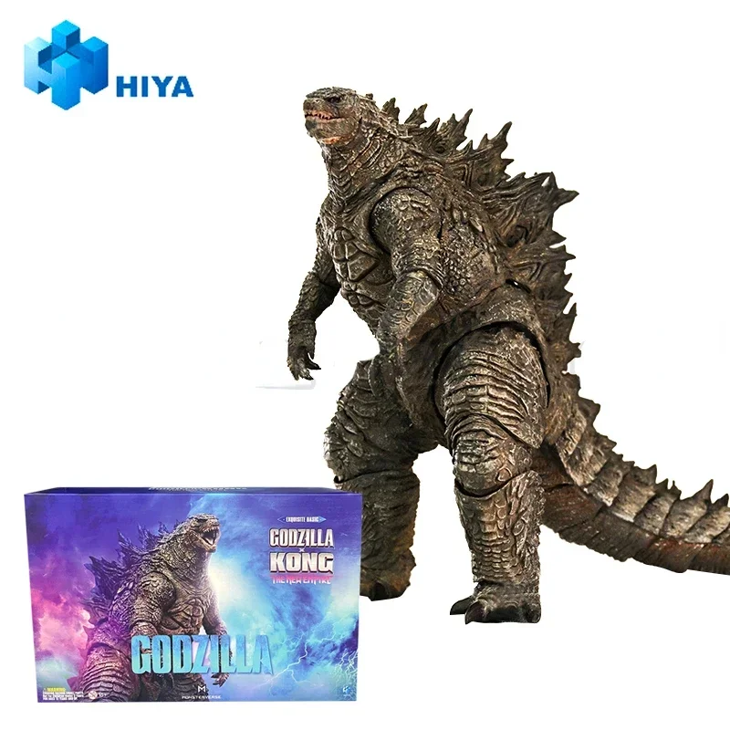 HIYA 18 سم 7 بوصة مجسم حركة سلسلة أساسية رائعة Godzilla × King Kong New Empire Godzilla Rre-evved Ver. في الأوراق المالية #1