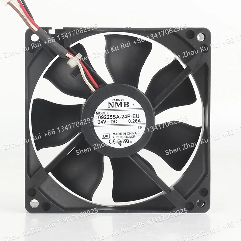 New original NMB 90X90X25MM DC 24V 0.26A AC EC 9025 Cabinet inverter Durable 9CM four-wire 09225SA-24P-EU cooling fan