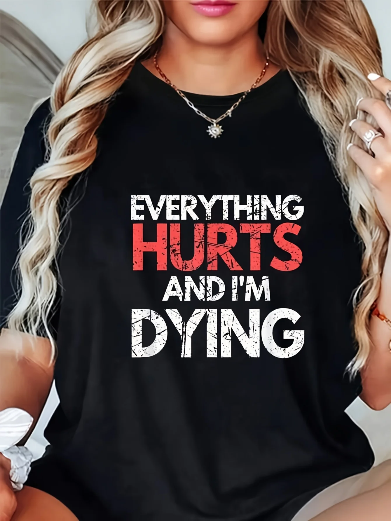 Women's Fun T-Shirt with the Slogan 