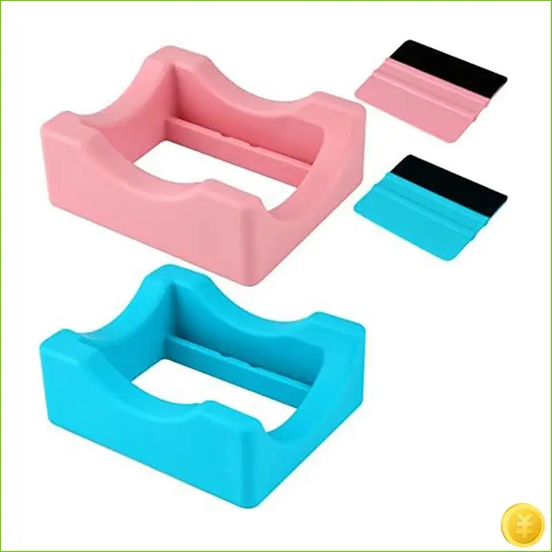 Silicone Cup Holder Suitable For Glass Cups Small Cup Holder For Pasting Vinyl Decals Silicone Cup Holder