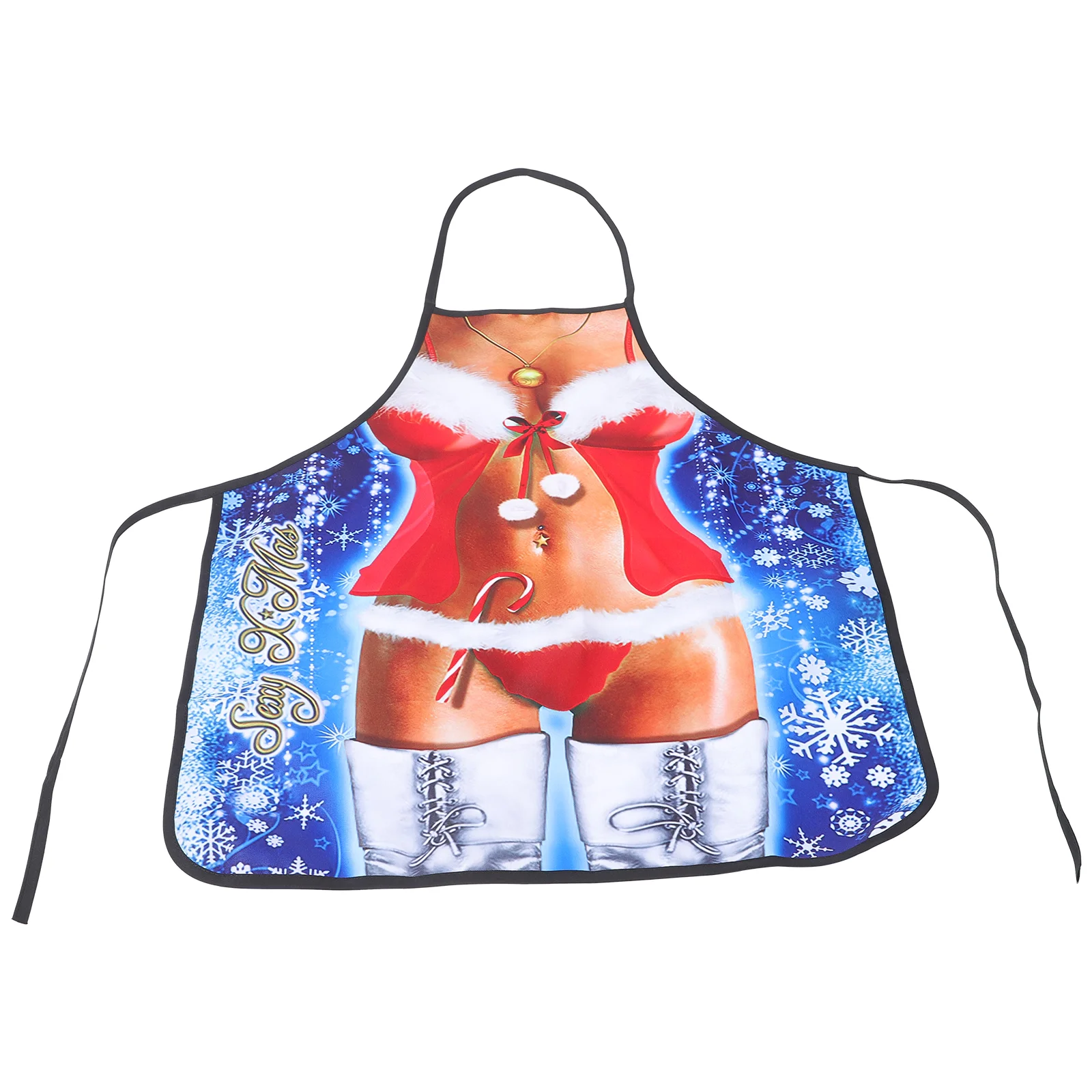 

Funny Men Cooking Apron Christmas Hot Pot Aprons Water Proof Grease Proofing Women's